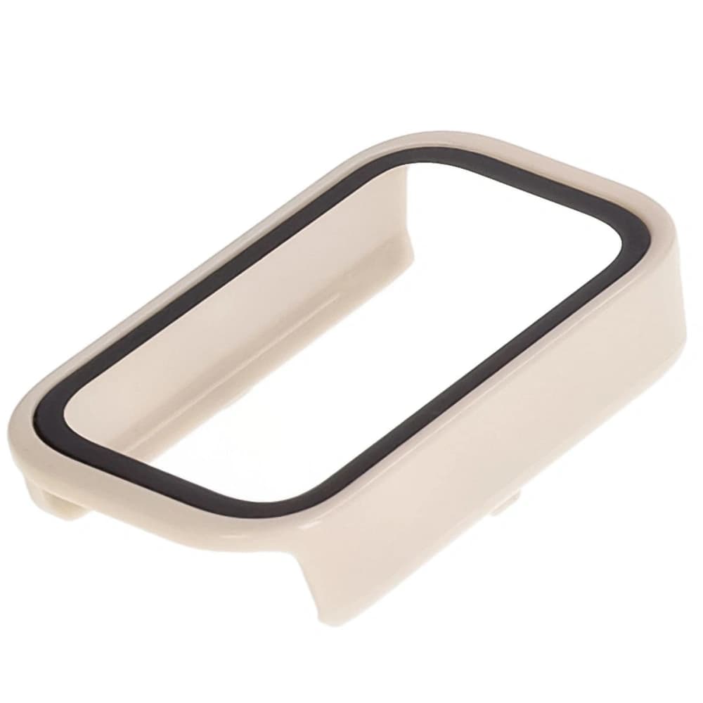 Bizon Case+Glass Óra Xiaomi Smart Band 9 Active / Redmi Smart Band 3 bézs - 6