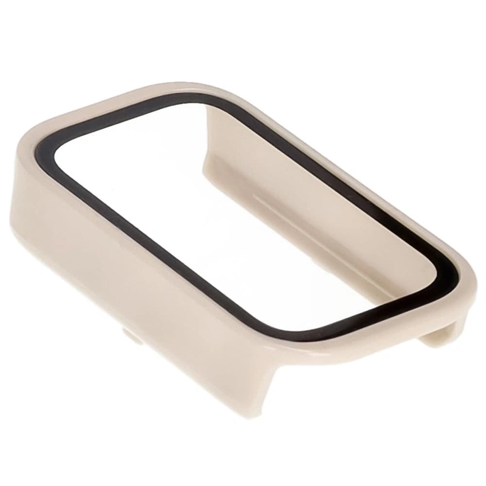 Bizon Case+Glass Óra Xiaomi Smart Band 9 Active / Redmi Smart Band 3 bézs - 7