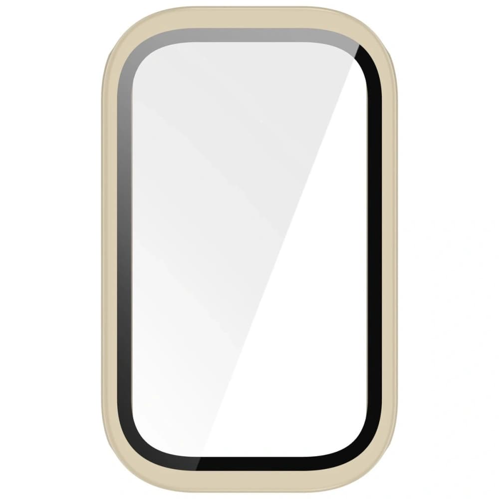 Bizon Case+Glass Óra Xiaomi Smart Band 9 Active / Redmi Smart Band 3 bézs - 8