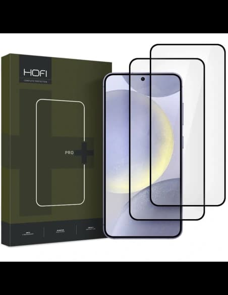Hofi Glass Pro+ Samsung Galaxy S25+ Plus Negru [2 PACK]