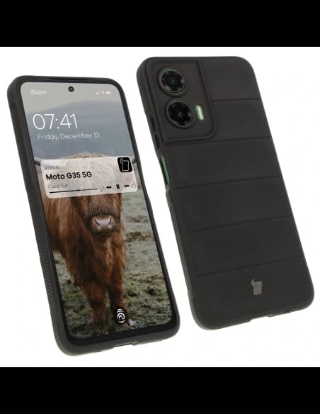 Pancéřové pouzdro Bizon Case Tur pro Motorola Moto G35 5G černé