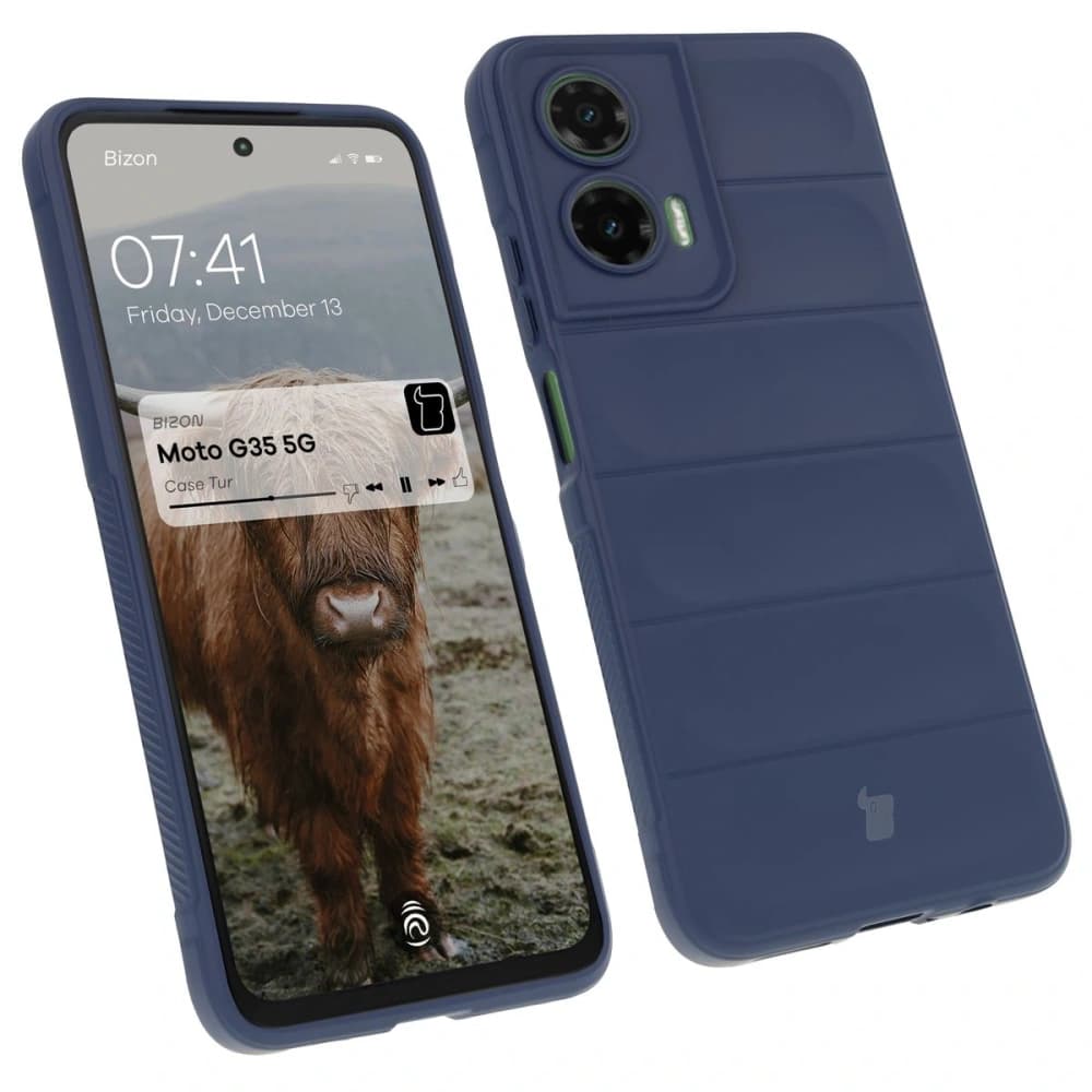 Pancéřové pouzdro Bizon Case Tur pro Motorola Moto G35 5G modré