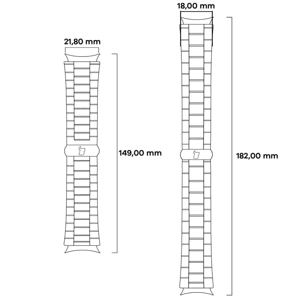 Bizon Strap Watch Aura Samsung Galaxy Fit 3 argintiu - 3