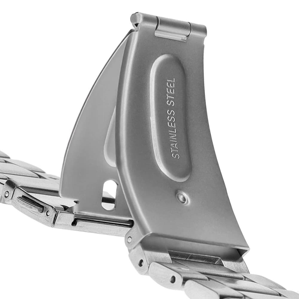 Bizon Strap Óra Aura Xiaomi Redmi Óra 4 / Okos Karkötő 8 Pro / 9 Pro ezüst - 4