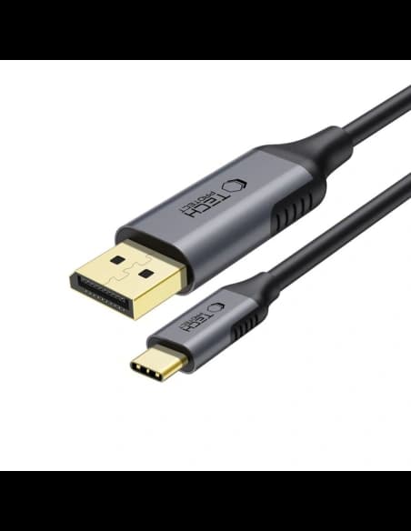 Kabel Tech-Protect Ultraboost Cable USB-C / DisplayPort 1.4 8K 60Hz 180cm Black