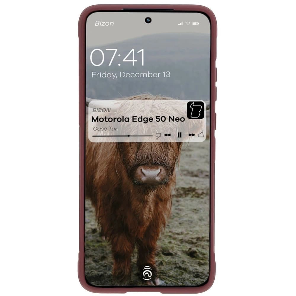 Pancéřové pouzdro Bizon Case Tur pro Motorola Edge 50 Neo tmavě fialové - 5