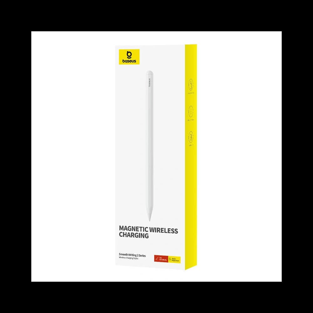 [OUTLET] Rysik Baseus Smooth Writing Series s bezdrátovým nabíjením (Bílý) - 2