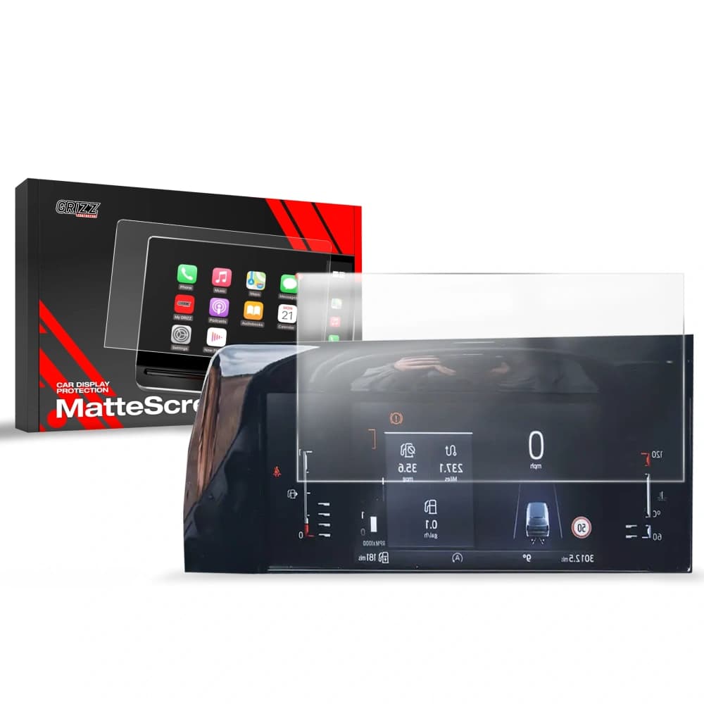 Matte GrizzGlass CarDisplay Protection Ford Tourneo Custom 12" Virtual Cockpit (2024-2025) - 1