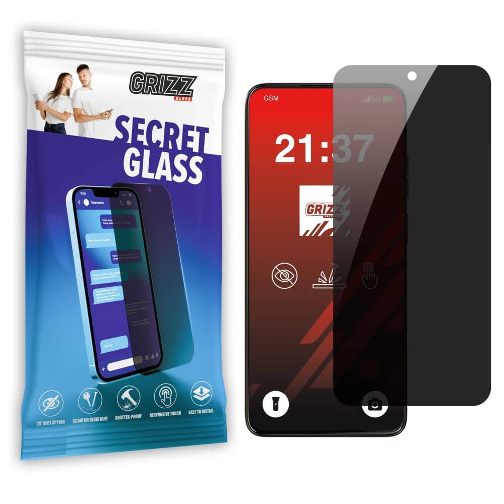GrizzGlass Matte SecretGlass Motorola Moto G15