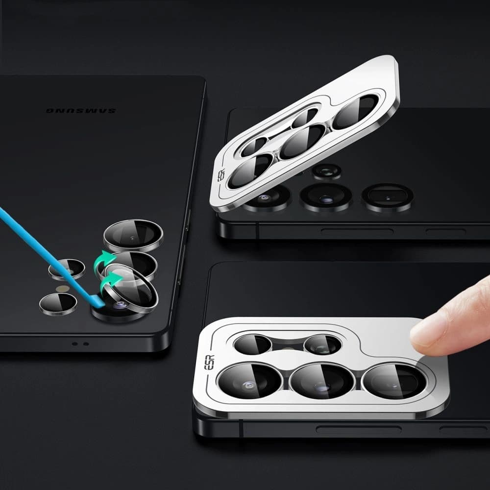 ESR Armorite Kamera Védő Samsung Galaxy S25 Ultra Átlátszó - 4