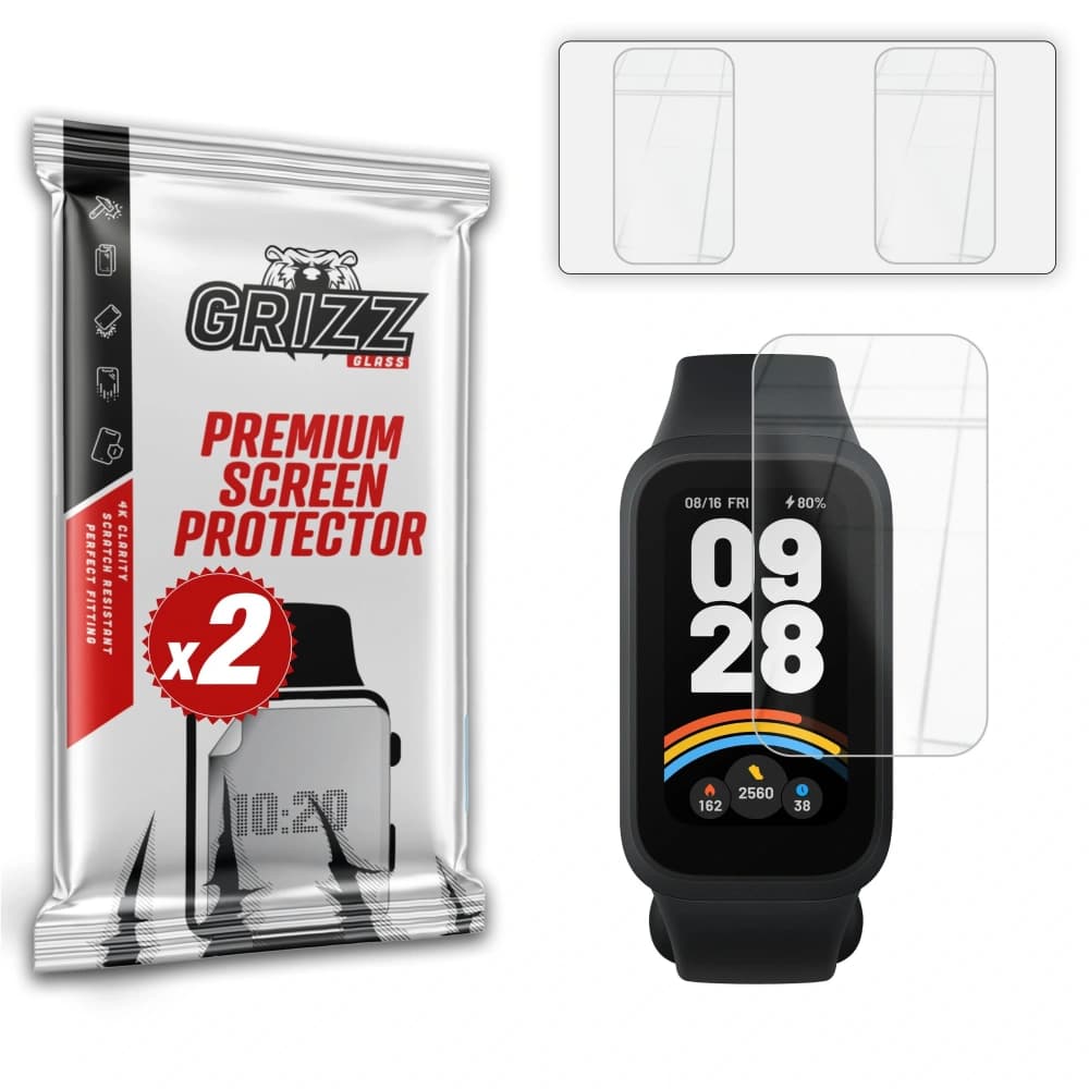 GrizzGlass HybridGlass Xiaomi Okos Karszalag 9 Aktív