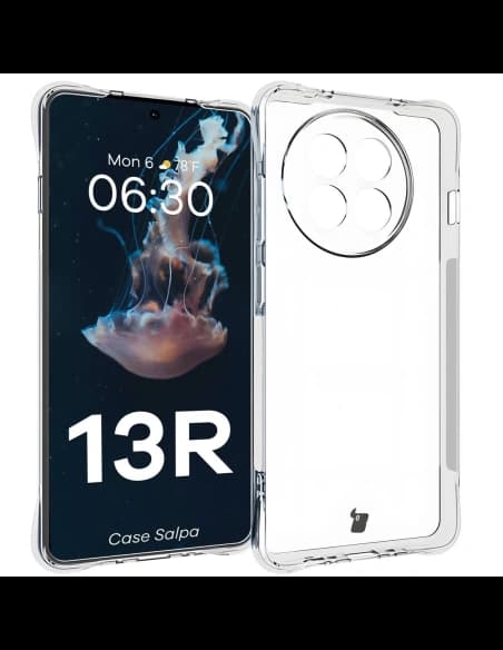 Elastické pouzdro Bizon Case Salpa pro OnePlus 13R průhledné