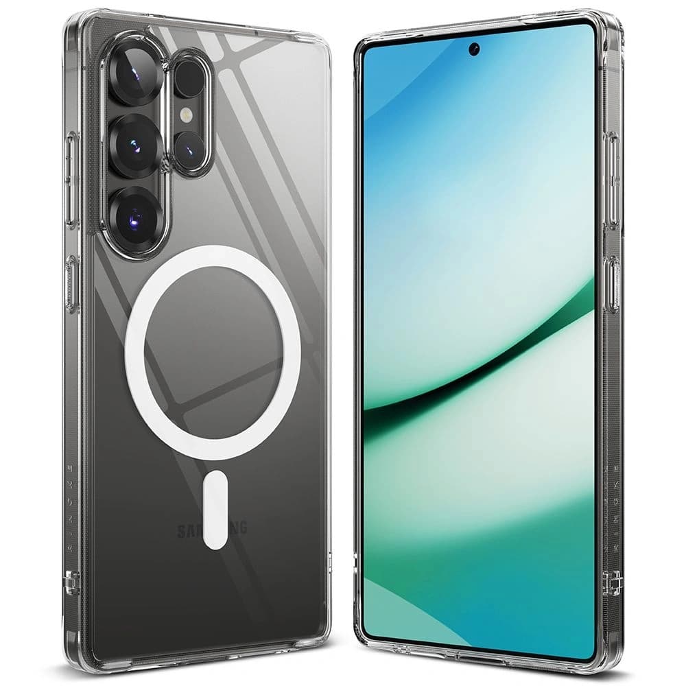Etui Ringke Fusion Magnetic MagSafe Samsung Galaxy S25 Ultra Clear - 2