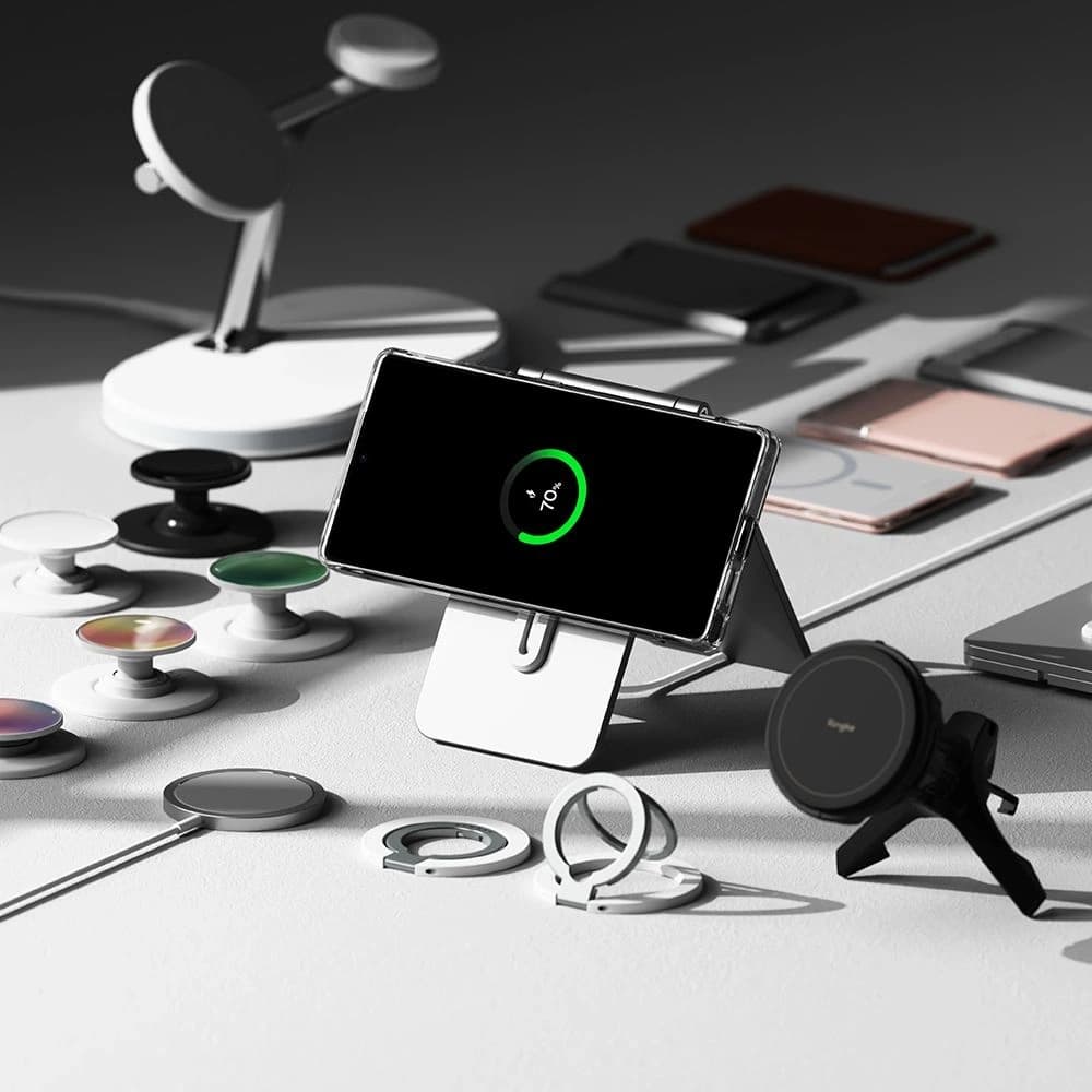 Etui Ringke Fusion Magnetic MagSafe Samsung Galaxy S25 Ultra Clear - 7