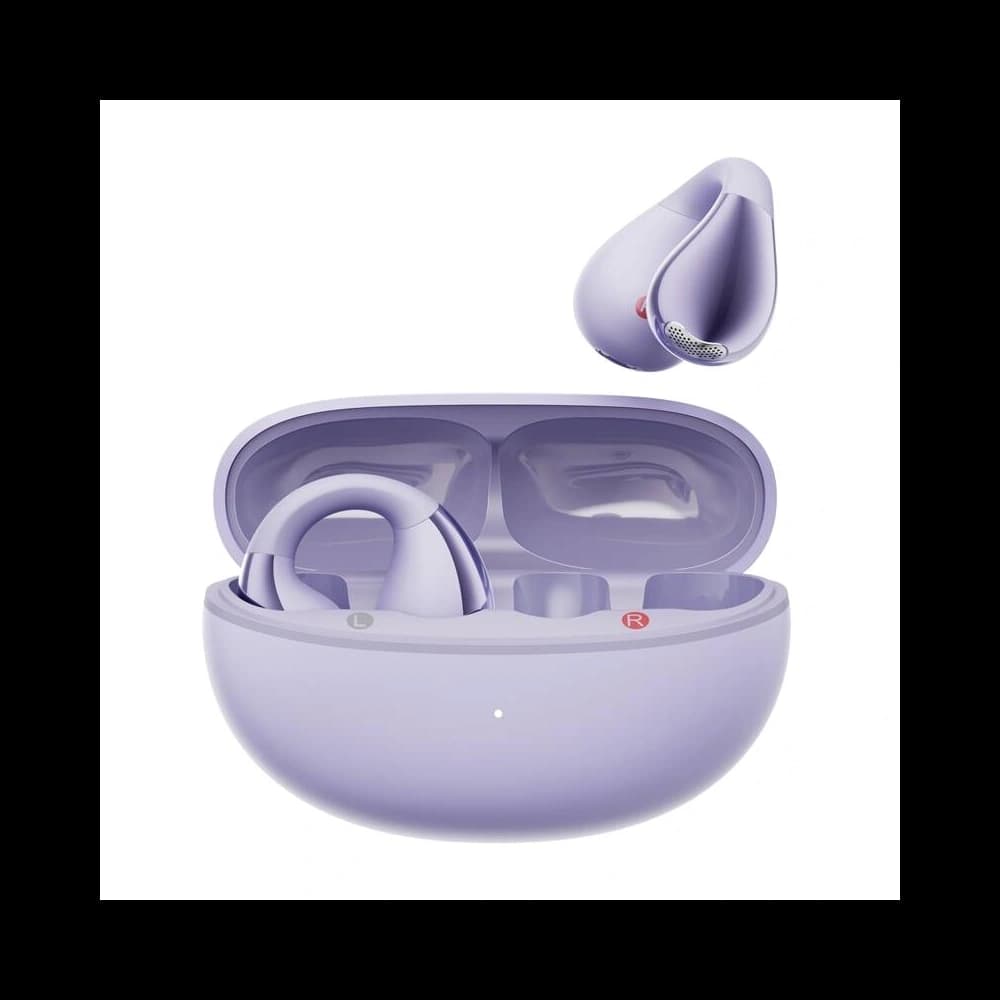 QCY Căști wireless Crossky Clip T33 (mov) - 4