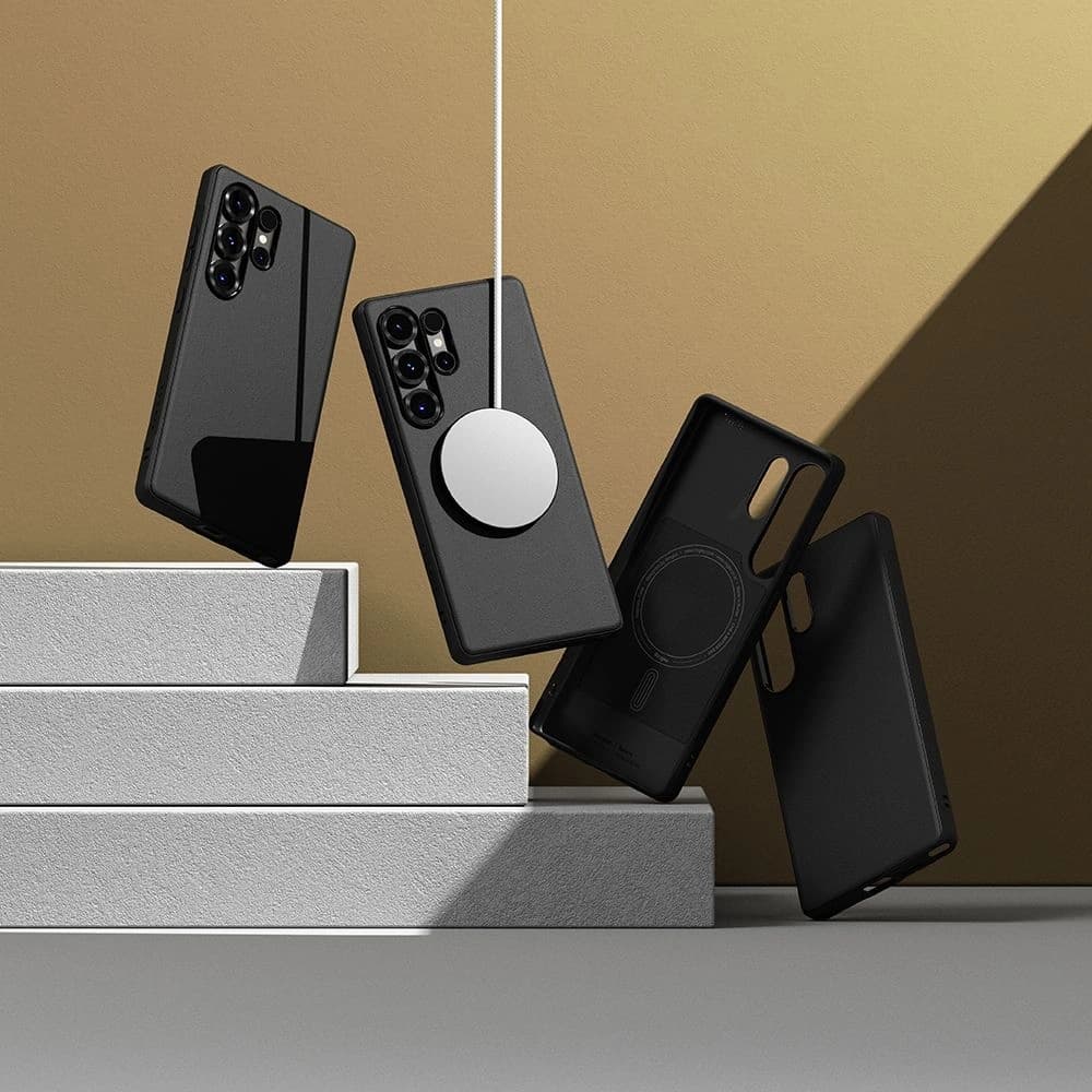 Ringke Onyx Magnetic MagSafe Samsung Galaxy S25 Ultra Schwarz - 5