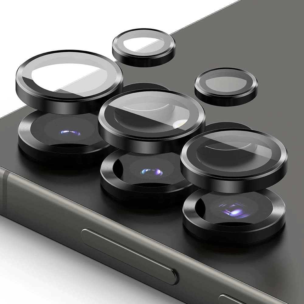 Ringke Kamera Keret Védő Samsung Galaxy S25 Ultra Fekete [2 CSOMAG] - 2