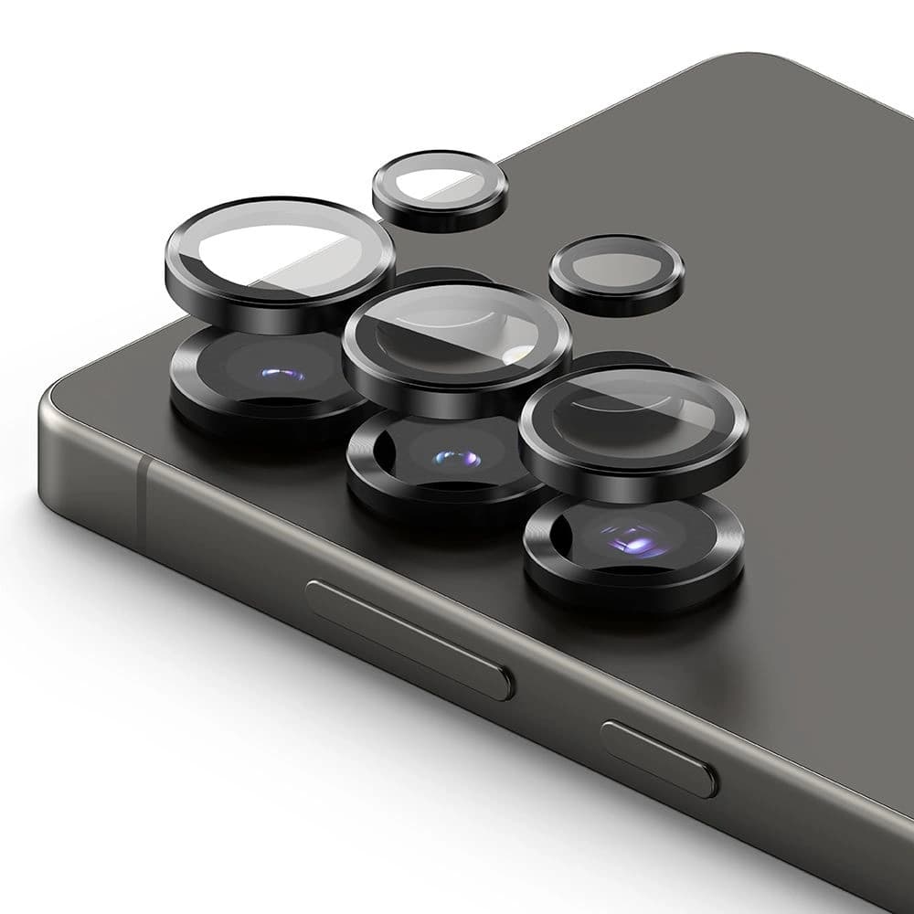 Ringke Kamera Keret Védő Samsung Galaxy S25 Ultra Fekete [2 CSOMAG] - 3