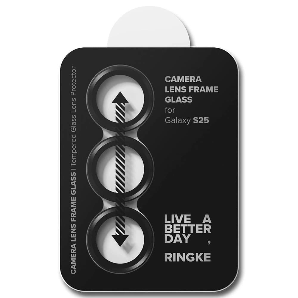 Ringke Camera Frame Protector Samsung Galaxy S25 Black [2 PACK] - 4