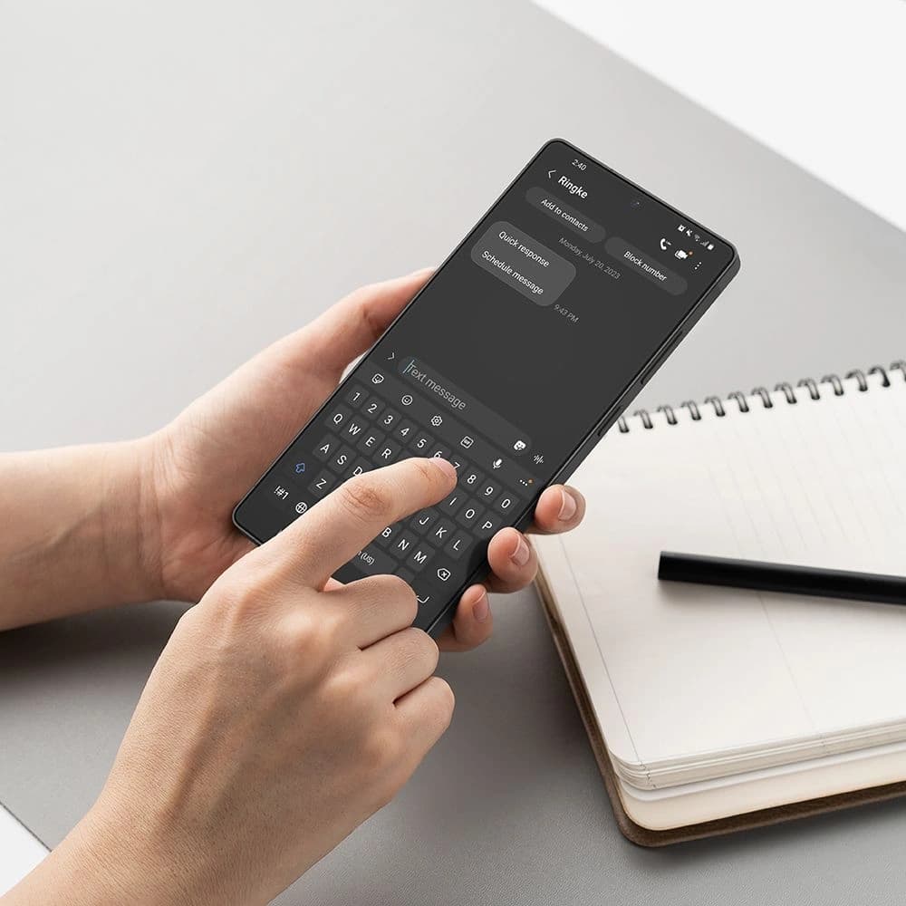 Ringke Easy Slide Samsung Galaxy S25 Ultra Clear [2 PACK] - 4