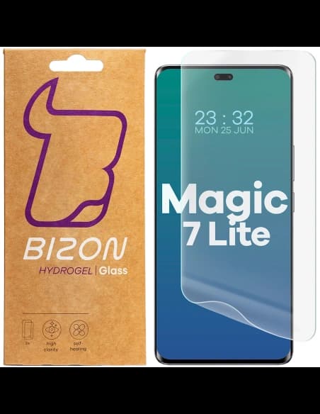 Bizon Glass Hydrogel Front Honor Magic7 Lite [2 PACK]