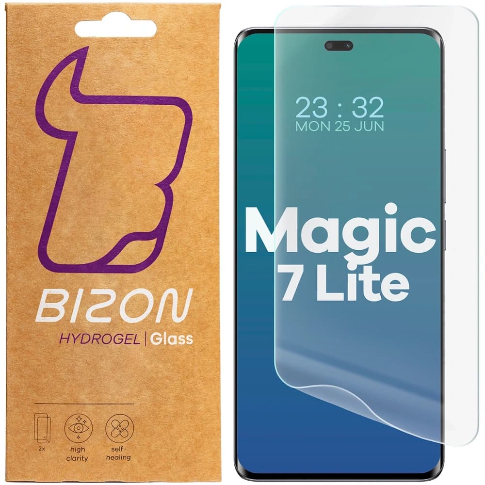 Bizon Glass Hydrogel Front Honor Magic7 Lite [2 PACK] - 1
