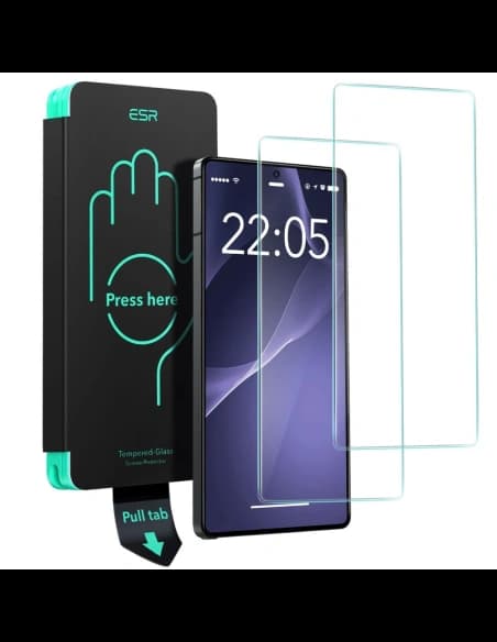 ESR gehärtetes Glas Samsung Galaxy S25 Ultra klar [2 PACK]