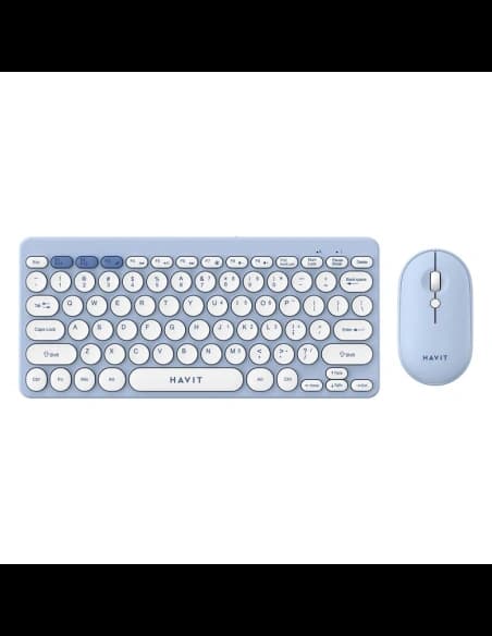 Bezprzewodowy zestaw gamingowy 2w1 HAVIT KB279GCM klawiatura + mysz (niebieski)
