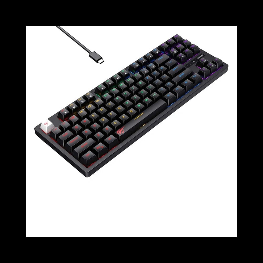 HAVIT KB892L RGB wired gaming keyboard (black) - 2
