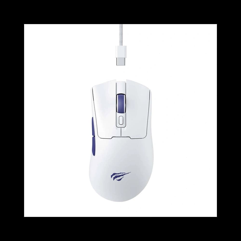 Drátová herní myš HAVIT MS966 RGB (bílá) - 1