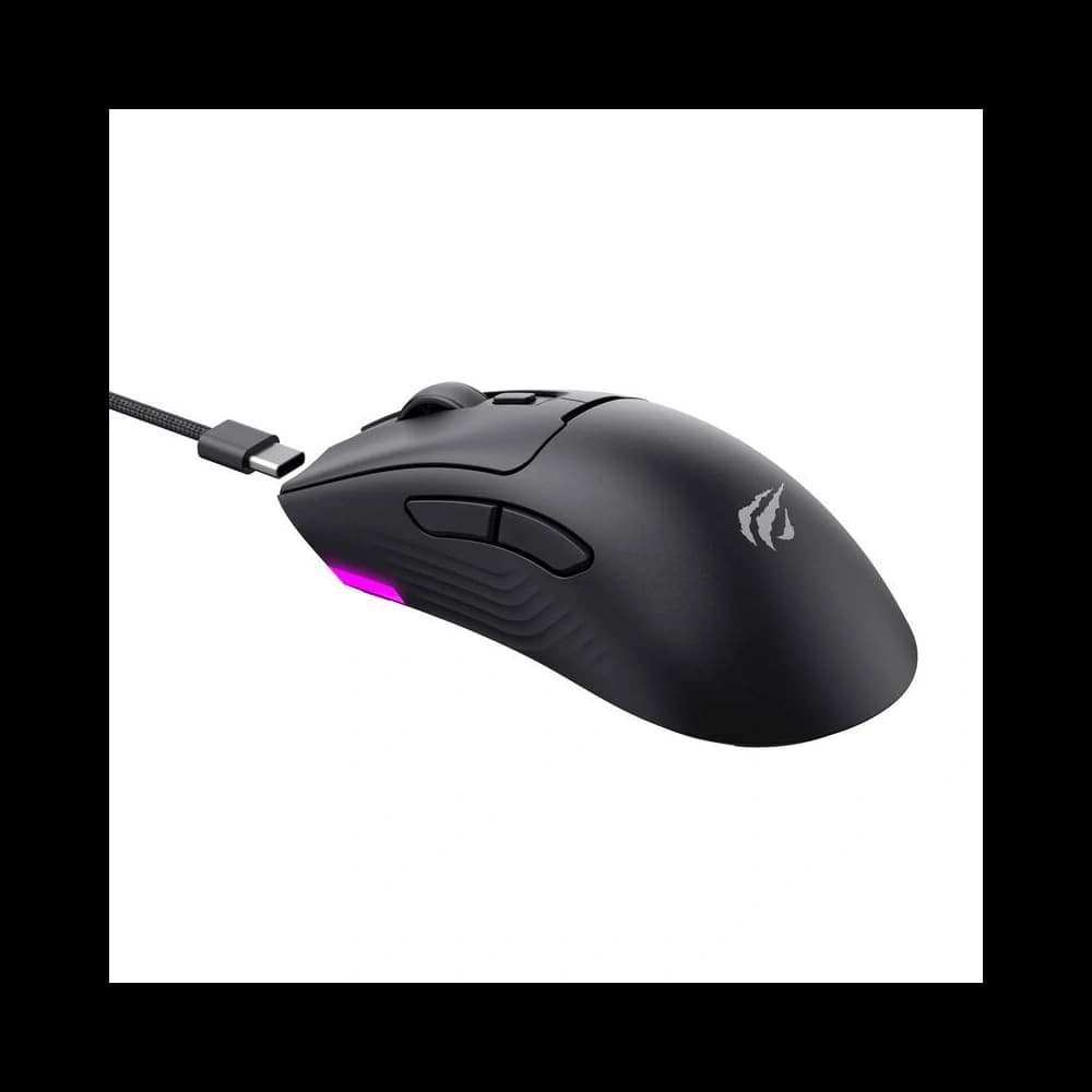 HAVIT MS966 RGB vezetékes játék egér (fekete) - 2