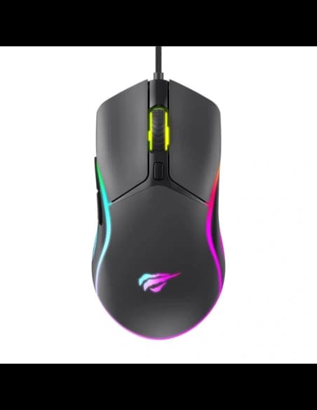 Przewodowa mysz gamingowa HAVIT MS1029 RGB (czarna)