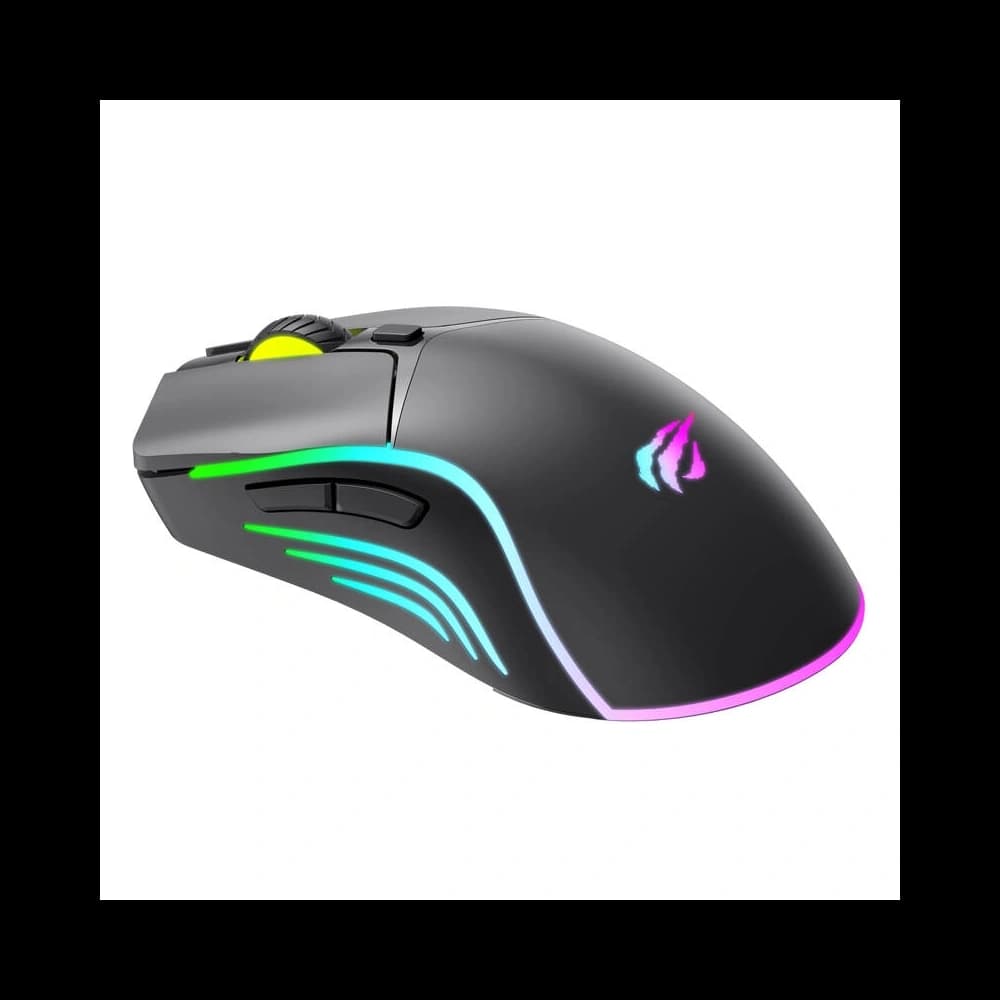 HAVIT MS1029 RGB vezetékes játék egér (fekete) - 3