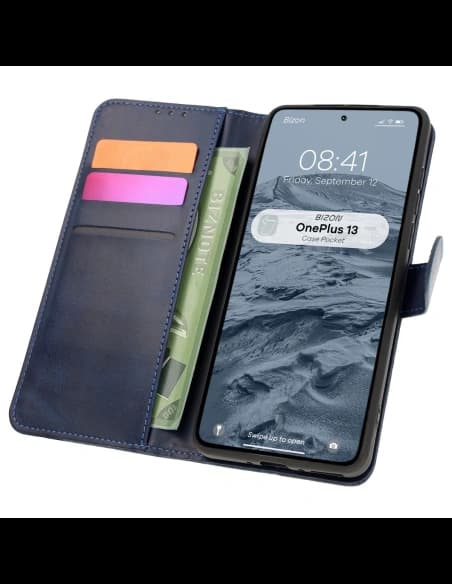 Bizon Case Pocket OnePlus 13 navy blue