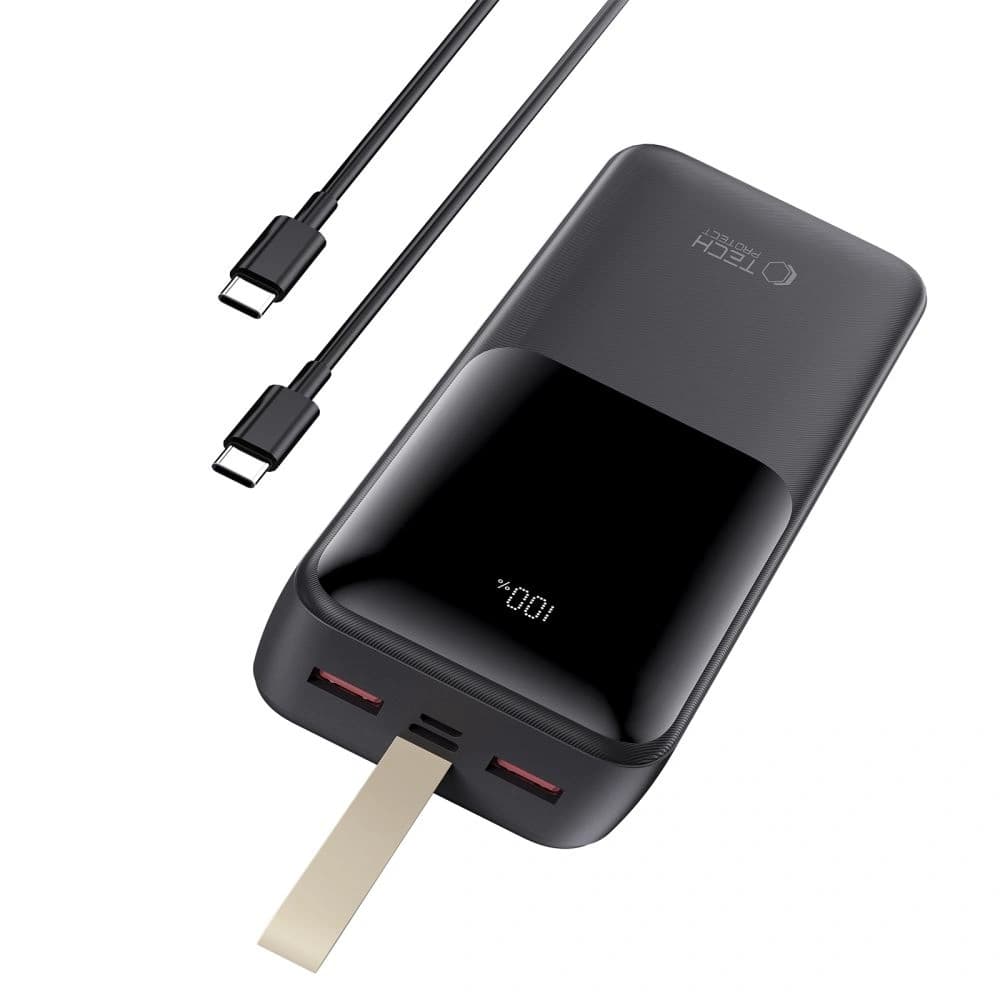 Tech-Protect PB03 Powerbank 30000mAh 22.5W Negru - 4