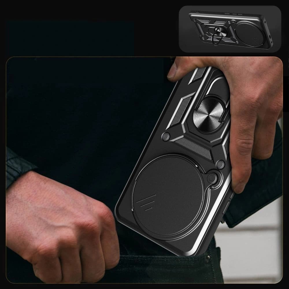 Tech-Protect Camshield Pro Xiaomi Redmi Note 14 Pro 5G / Poco X7 5G Matte Black - 2