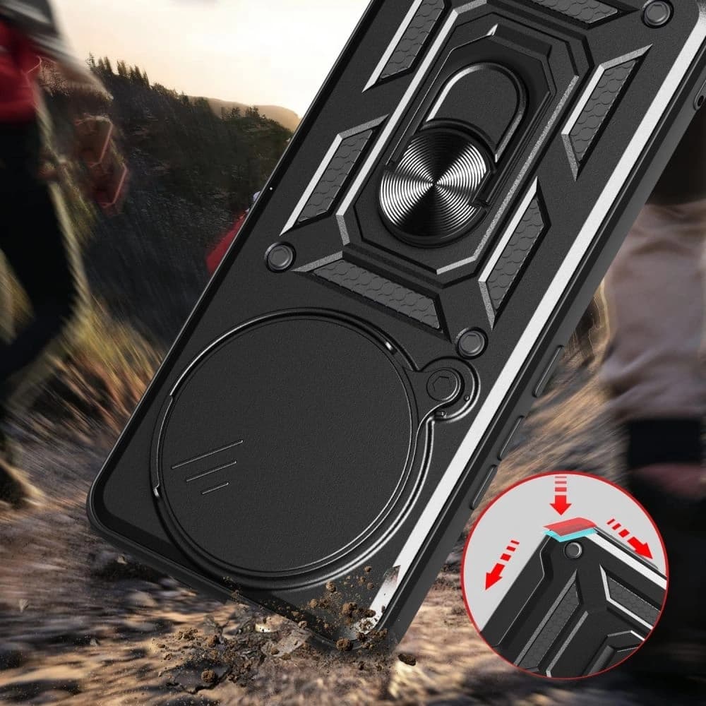 Tech-Protect Camshield Pro Xiaomi Redmi Note 14 Pro 5G / Poco X7 5G Matte Black - 3