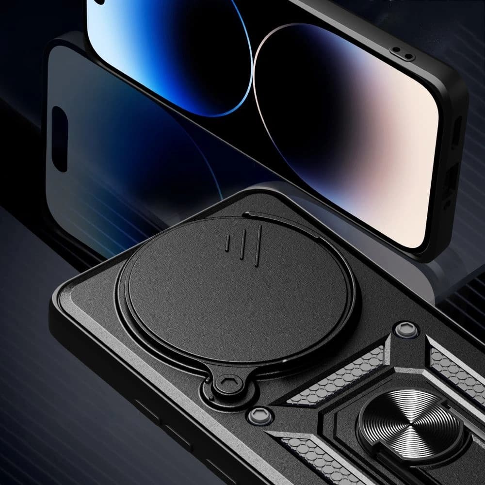 Tech-Protect Camshield Pro Xiaomi Redmi Note 14 Pro 5G / Poco X7 5G Matte Black - 4