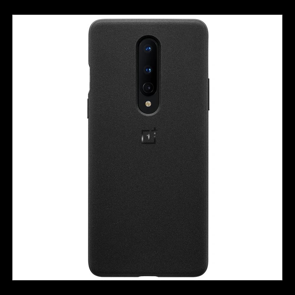OnePlus 8 Sandstone Bumper Case Black - 2