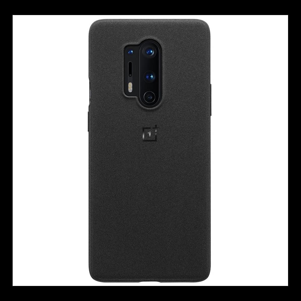 OnePlus 8 Pro Sandstone Bumper Case Black - 2