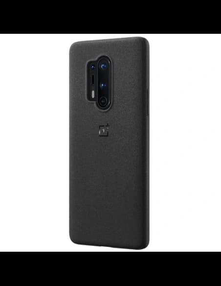 OnePlus 8 Pro Sandstone Bumper Case Black