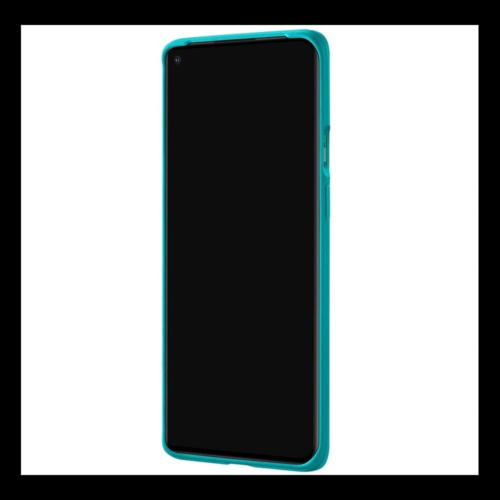 OnePlus 8 Pro Sandstone Bumper Case Cyan - 4