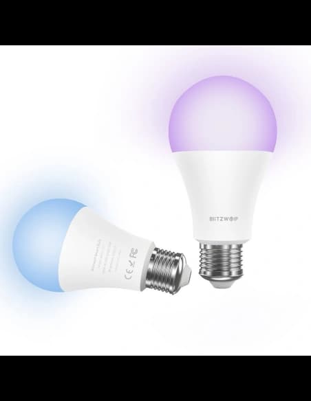 Intelligens Blitzwolf BW-LT21 izzó, WiFi, RGB, E27