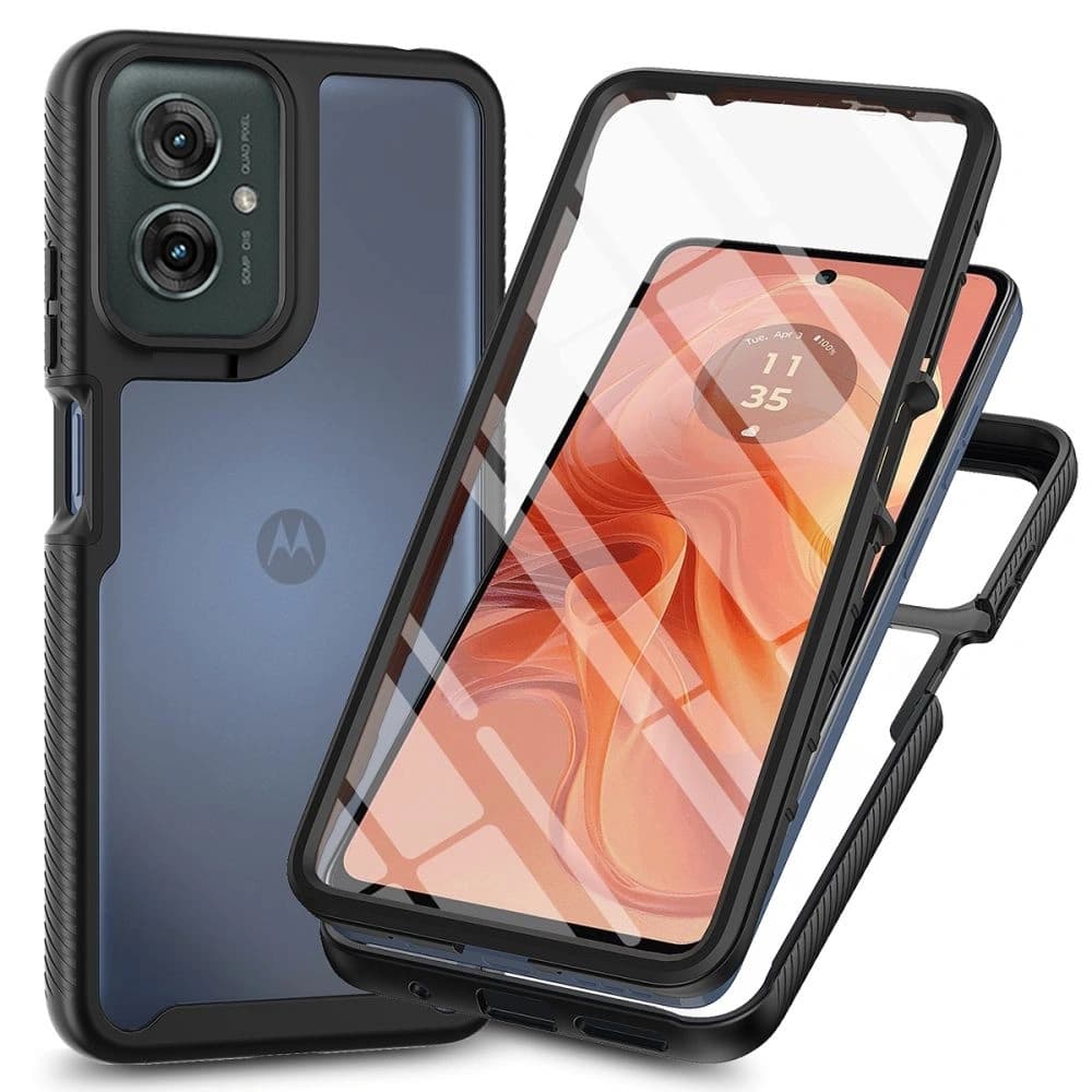 Tech-Protect Verteidigung Motorola Moto G55 5G Schwarz