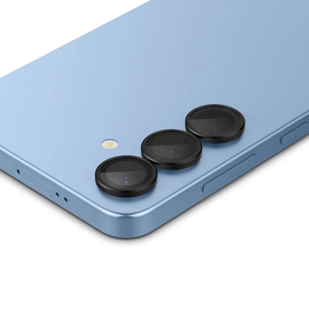 Spigen Optik Pro Glas.tr ez Fit Camera Protector Samsung Galaxy S25 Black [2 PACK] - 4