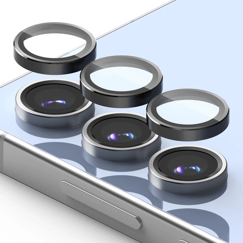 Ringke Camera Frame Protector Samsung Galaxy S24 FE Black [2 PACK] - 4