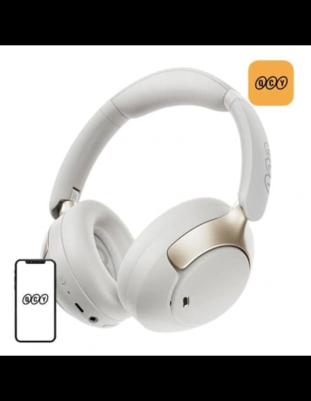 QCY H3 Pro Bluetooth 5.4 LDAC/AAC/SBC Wireless In-Ear Headphones (White)