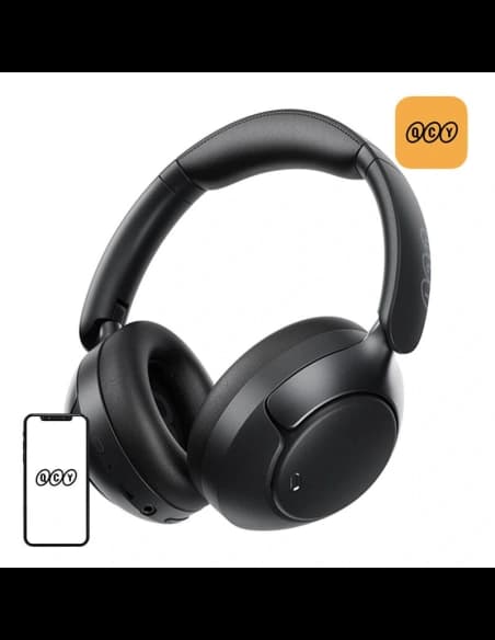 QCY H3 pro ANC Bluetooth 5.4 LDAC/AAC/SBC wireless in-ear headphones (black)