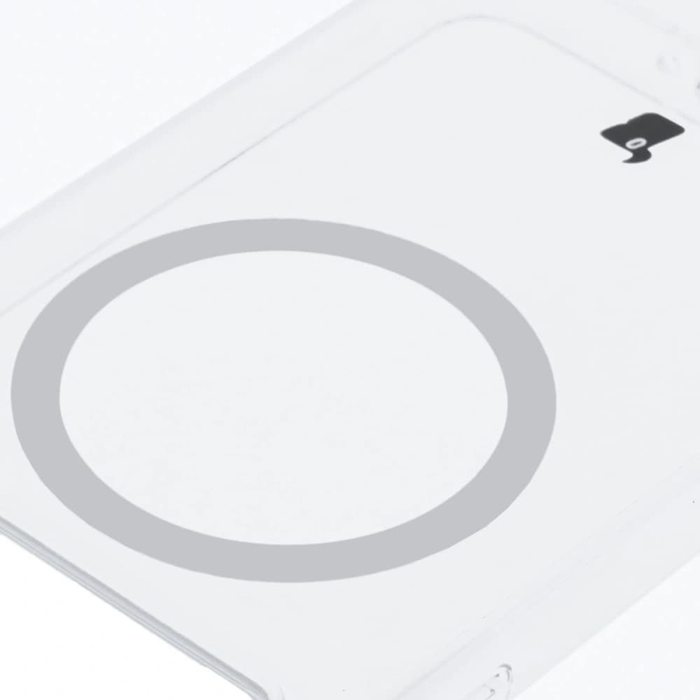 Etui s magnetickým kroužkem Bizon Case CrystalO pro Xiaomi 14T Pro průhledné - 3