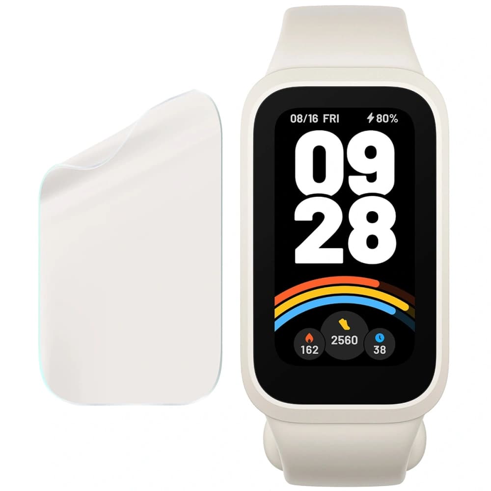 Bizon Glass Watch Film Sun Xiaomi Smart Band 9 Active [2 PACK] - 5